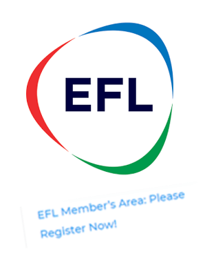 EFL Member’s Area: Please Register Now!