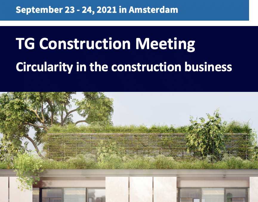 EFL TG Construction Meeting: 23-24 September 2021 in Amsterdam