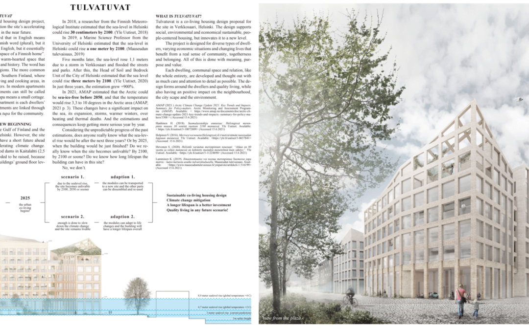 Finalists EFL/ARA Student Design Competition present great designs for sustainable housing