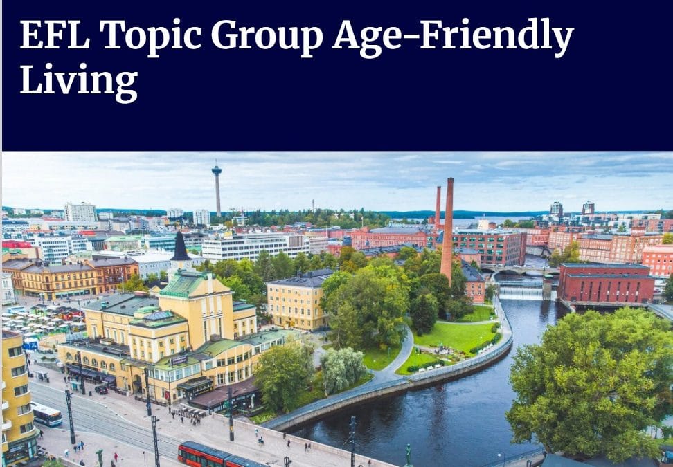 Age Friendly Topic Group 3-5 September in Finland