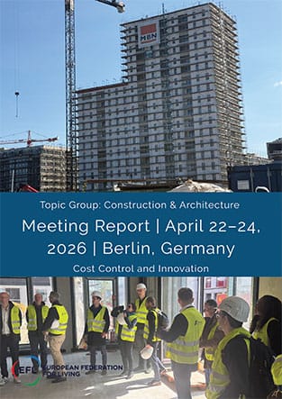 Cost Control and Innovation April 22–24, 2026 Berlin